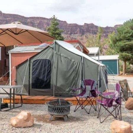 Moab Rv Resort Glamping Setup Tent In Rv Park #4 Ok-T4 المظهر الخارجي الصورة