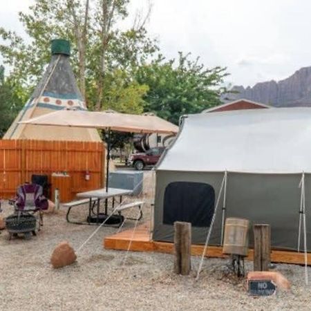 Moab Rv Resort Glamping Setup Tent In Rv Park #4 Ok-T4 المظهر الخارجي الصورة